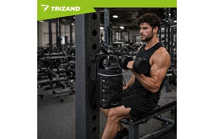 Magnetická športová taška do posilovne - organizér na fľašu a telefón