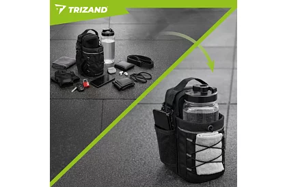 Magnetická športová taška do posilovne - organizér na fľašu a telefón