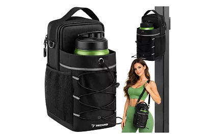 Magnetická športová taška do posilovne - organizér na fľašu a telefón