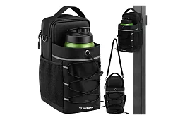 Magnetická športová taška do posilovne - organizér na fľašu a telefón