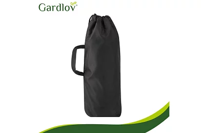 Skladací čierny záhradný stôl – stôl na balkón, terasu