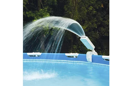 Bazénová fontána, farebný LED chrlič vody - Intex 28089