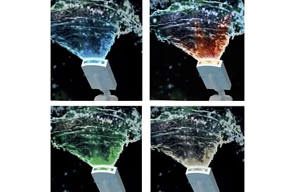 Bazénová fontána, farebný LED chrlič vody - Intex 28089