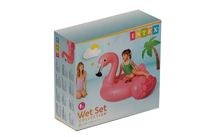 Nafukovacie lehátko plameniak 178 × 135 × 97 cm - I57558