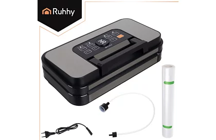 Vakuová zváračka fólií s rezacím nožom - 95 kPa, 125 W