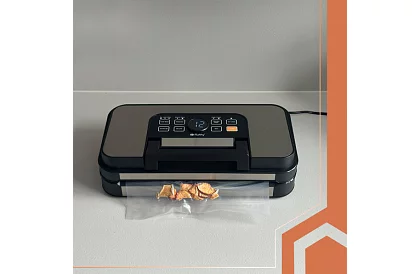 Vakuová zváračka fólií s rezacím nožom - 95 kPa, 125 W