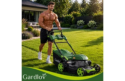 Benzínová kosačka DriveX PRO s pochodom 196 cm³, 3,4 kW, 51 cm, 60 l kôš