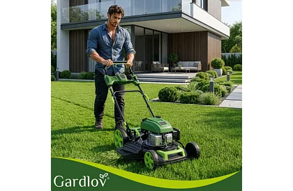 Benzínová kosačka DriveX PRO s pochodom 196 cm³, 3,4 kW, 51 cm, 60 l kôš