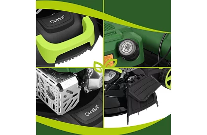 Benzínová kosačka DriveX PRO s pochodom 196 cm³, 3,4 kW, 51 cm, 60 l kôš