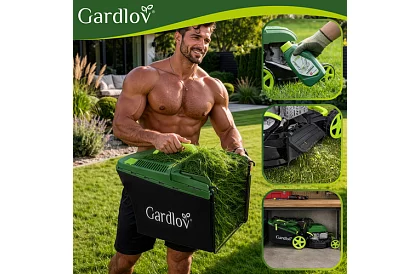 Benzínová kosačka DriveX PRO s pochodom 196 cm³, 3,4 kW, 51 cm, 60 l kôš