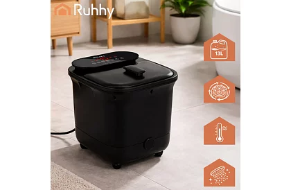 Vodný masážny prístroj na nohy s vyhrievaním a hydromasážou – 550 W