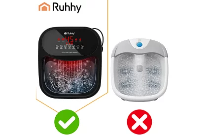 Vodný masážny prístroj na nohy s vyhrievaním a hydromasážou – 550 W