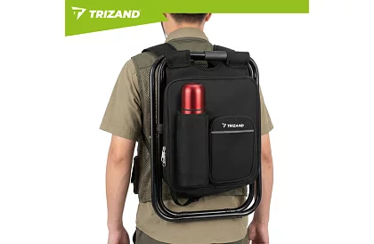 Rybárska stolička s batohom Tourist 3v1 skladacia – nosnosť 150 kg