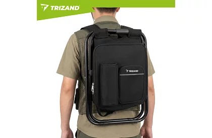 Rybárska stolička s batohom Tourist 3v1 skladacia – nosnosť 150 kg