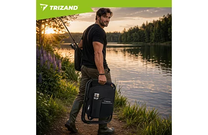 Rybárska stolička s batohom Tourist 3v1 skladacia – nosnosť 150 kg