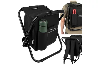 Rybárska stolička s batohom Tourist 3v1 skladacia – nosnosť 150 kg