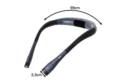 Nákrčný lampáš na čítanie kníh – nabíjací USB-C