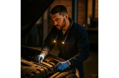 Nákrčný lampáš na čítanie kníh – nabíjací USB-C