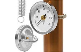 Príložný guľatý teplomer do 120 °C