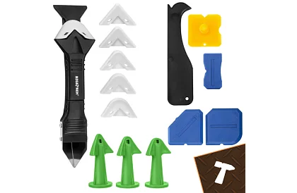 Sada špachtlí, stierok na nanášanie a odstraňovanie škárovacích hmôt