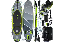 Paddleboard 350 cm - doska s pádlem, sedákom, pumpou a sadou príslušenstva