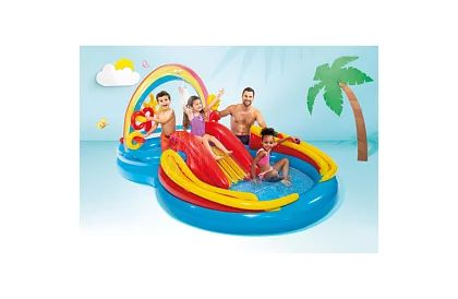 Nafukovacie vodné ihrisko 297 x 193 x 135 cm - I57453NP