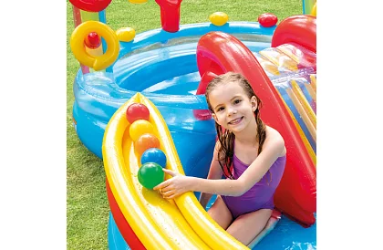 Nafukovacie vodné ihrisko 297 x 193 x 135 cm - I57453NP