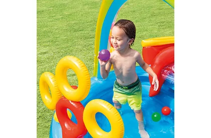 Nafukovacie vodné ihrisko 297 x 193 x 135 cm - I57453NP