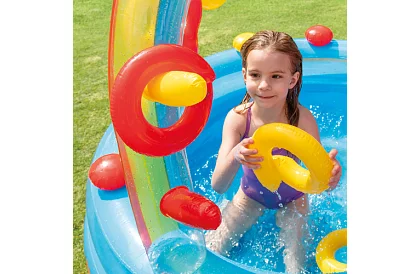 Nafukovacie vodné ihrisko 297 x 193 x 135 cm - I57453NP