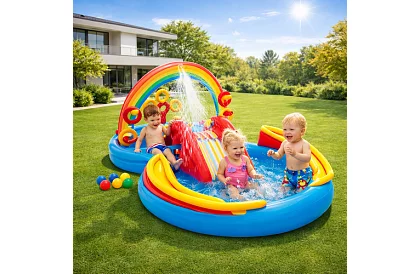 Nafukovacie vodné ihrisko 297 x 193 x 135 cm - I57453NP