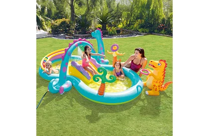 Vodné ihrisko 302 × 229 × 112 cm – Dinoland I57135NP