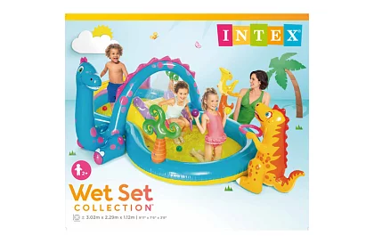 Vodné ihrisko 302 × 229 × 112 cm – Dinoland I57135NP