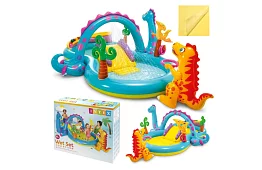 Vodné ihrisko 302 × 229 × 112 cm – Dinoland I57135NP
