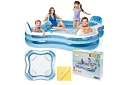 Nafukovací bazén 882 litrov – 229 × 229 × 66 cm I56475NP