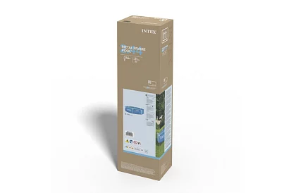 Bazén s kovovým rámom 1820 l – 244 × 51 cm I28205NP