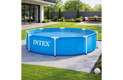 Bazén s kovovým rámom 1820 l – 244 × 51 cm I28205NP