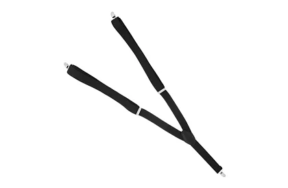 Pánske elastické kšandy – čierne šle široké 3,5 cm