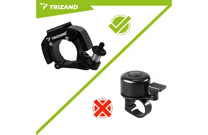 Mechanický hlasný zvonček na bicykel – 100 dB