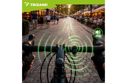 Mechanický hlasný zvonček na bicykel – 100 dB