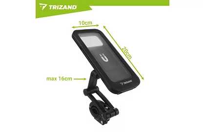 Vodotesný držiak telefónu na bicykel – veľkosť až 6,9"