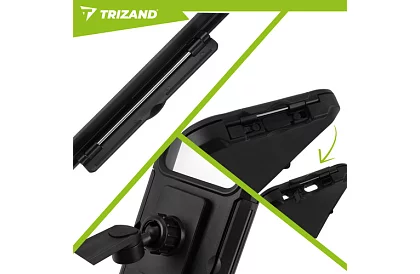 Vodotesný držiak telefónu na bicykel – veľkosť až 6,9"