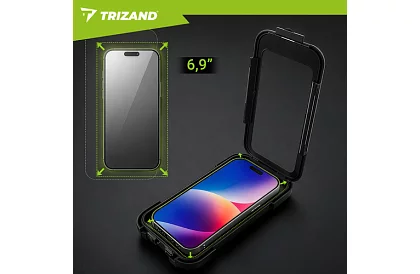 Vodotesný držiak telefónu na bicykel – veľkosť až 6,9"