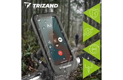 Vodotesný držiak telefónu na bicykel – veľkosť až 6,9"