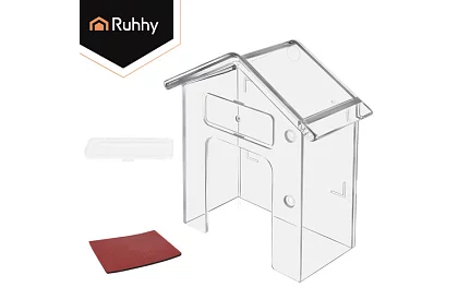 Ochranná strieška na domový zvonček