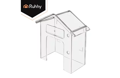 Ochranná strieška na domový zvonček