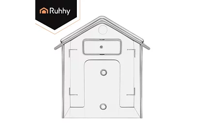 Ochranná strieška na domový zvonček