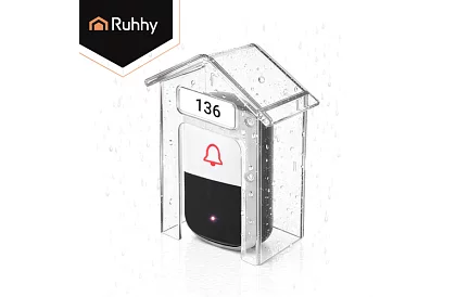 Ochranná strieška na domový zvonček