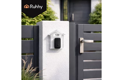 Ochranná strieška na domový zvonček