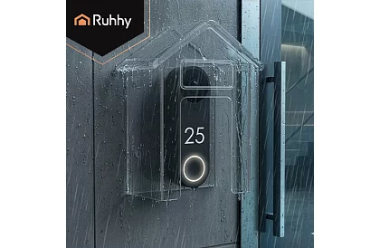 Ochranná strieška na domový zvonček