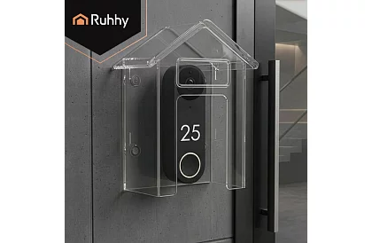 Ochranná strieška na domový zvonček